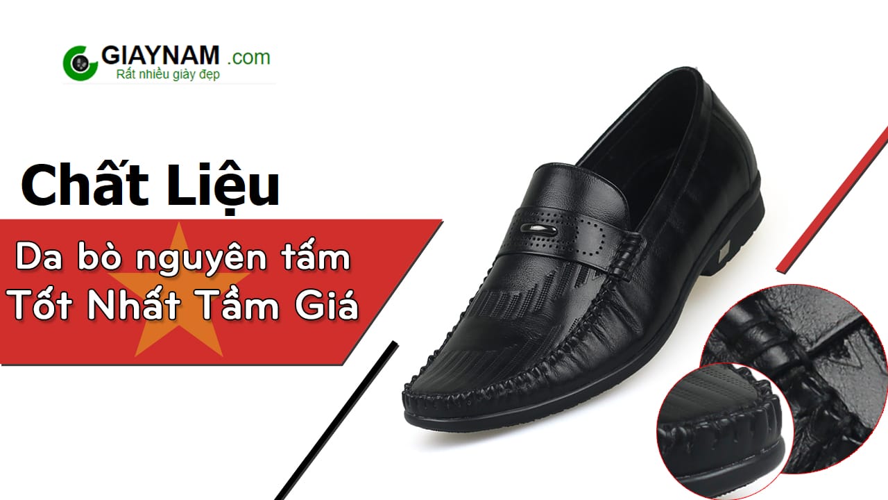 Giày da nam thương hiệu SDROLUN